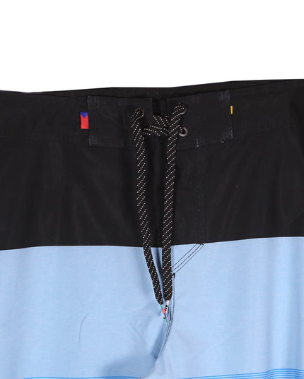Quiksilver Colorblock Light Blue & Black Performance Boardshorts