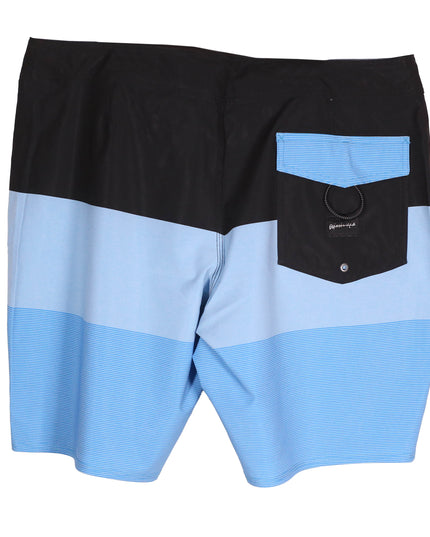 Quiksilver Colorblock Light Blue & Black Performance Boardshorts