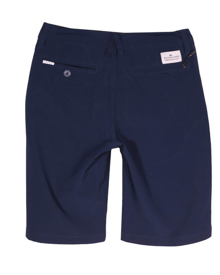 Quiksilver Amphibian Navy Blue 4-Way Stretch Hybrid Shorts