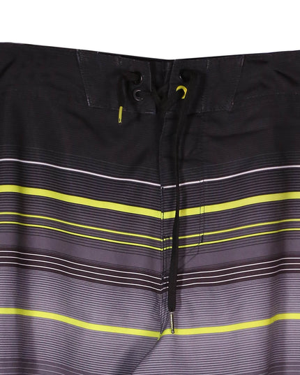 Billabong Platinum X Recycler Black Striped Board Short Swim Short