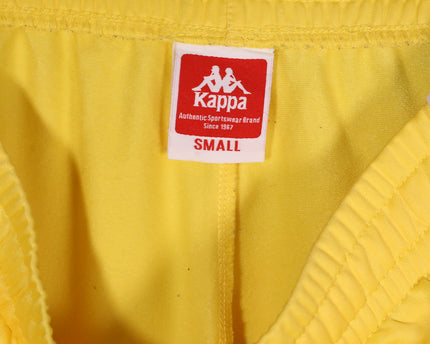Kappa Banda Yellow Side-Taped Track Pants
