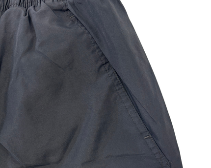 Reebok Classic Black Nylon Athletic Training Shorts - S
