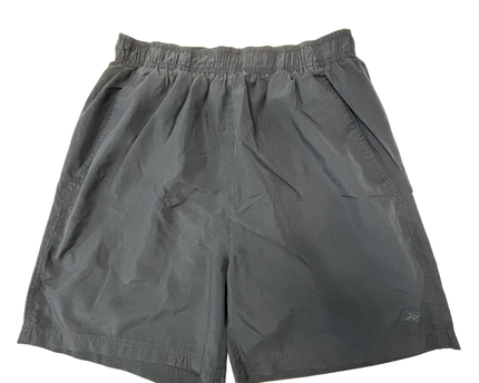 Reebok Classic Black Nylon Athletic Training Shorts - S