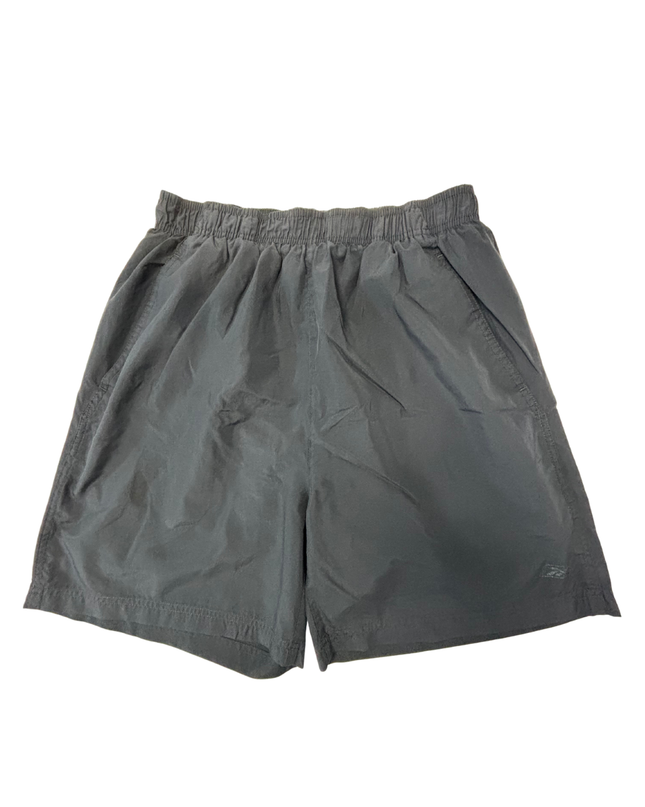 Reebok Classic Black Nylon Athletic Training Shorts - S