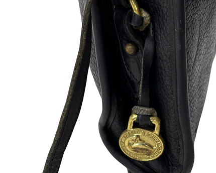 Dooney & Bourke Vintage Black All Weather Leather Crossbody