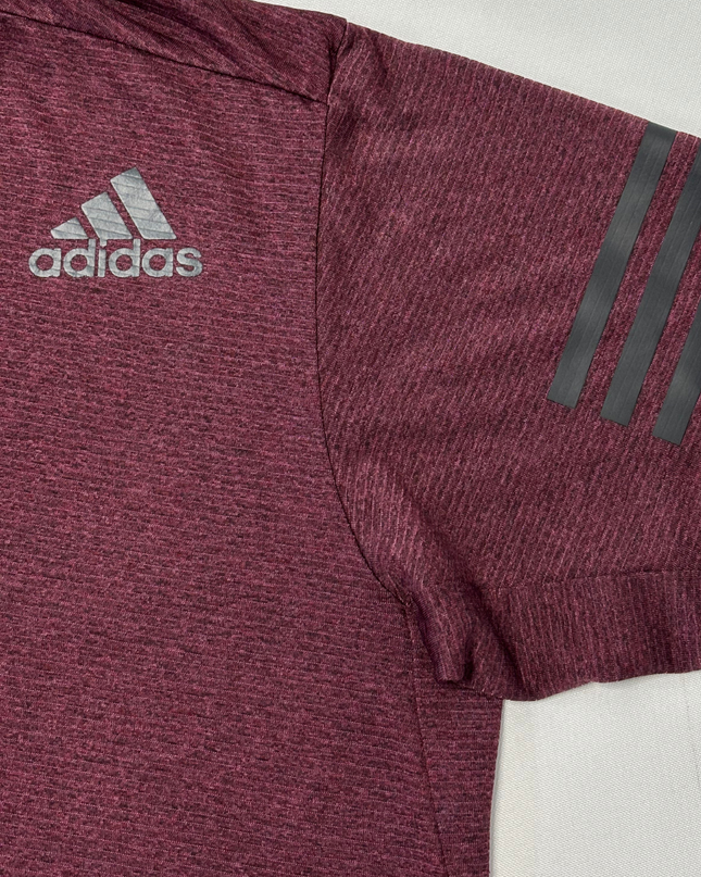 Adidas FreeLift Climacool Burgundy Melange Training T-Shirt
