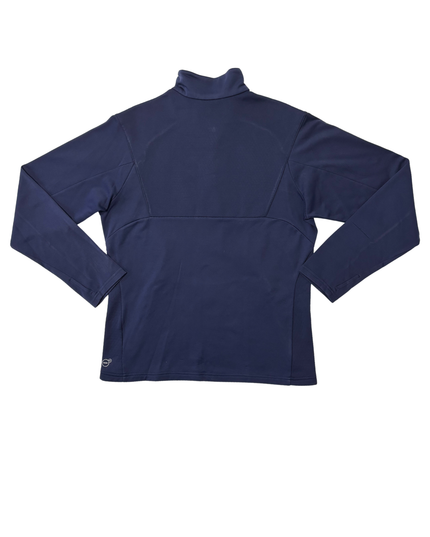 Puma Olympique de Marseille Navy Blue Quarter-Zip Training Top