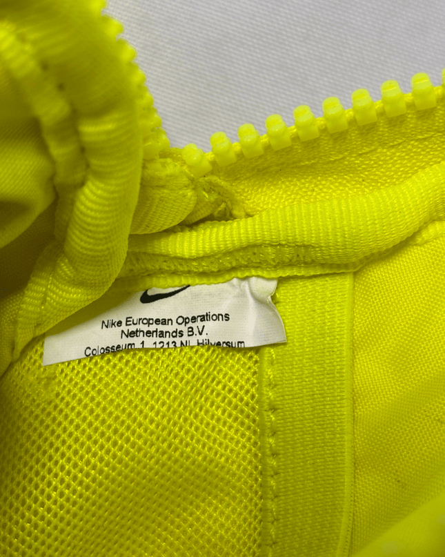 Nike Neon Volt Mini Crossbody Bag with Logo Strap