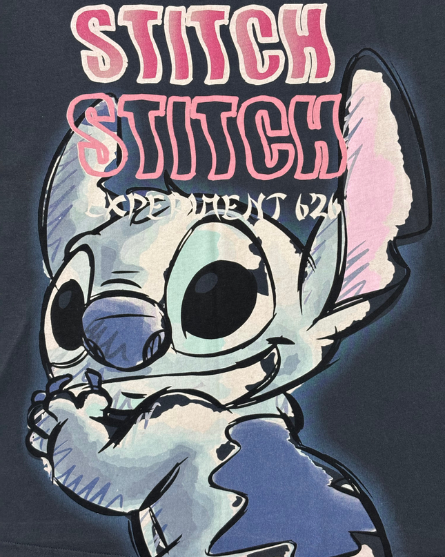 Disney Lilo & Stitch “Experiment 626” Blue Graphic T-Shirt - L