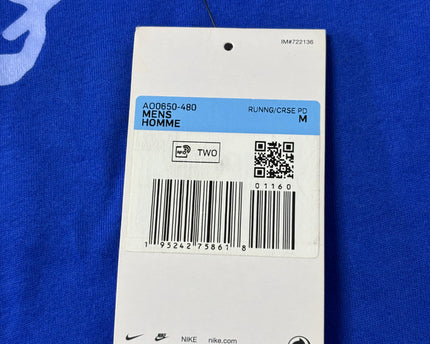 Nike Blue Artist In Residence Graphic Running T-Shirt | With Tag
