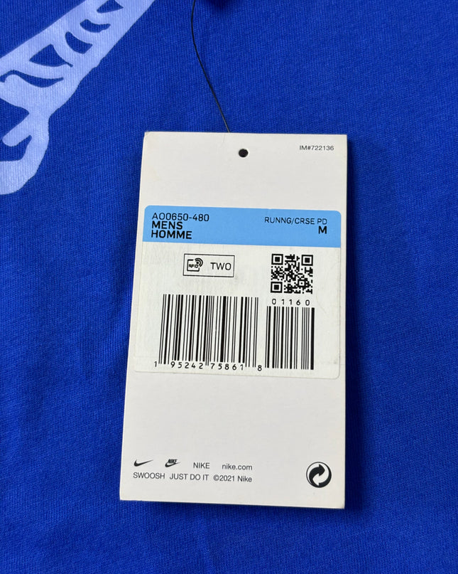 Nike Blue Artist In Residence Graphic Running T-Shirt | With Tag