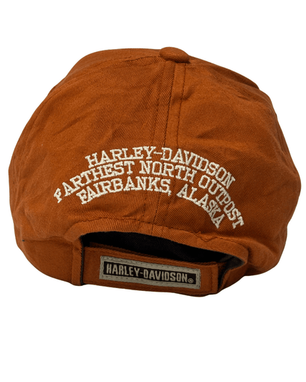 Harley-Davidson Fairbanks Alaska Two-Tone Rust Cotton Cap