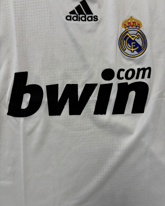 Adidas Real Madrid Bwin Sponsor Home Football Jersey - S