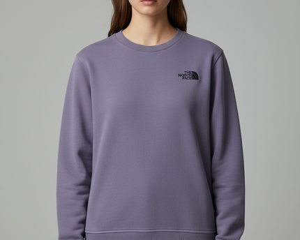 The North Face Women's Purple Crewneck Sweatshirt