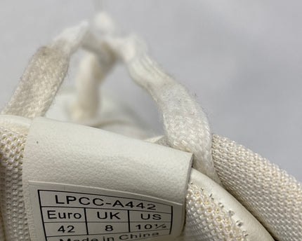 Max White Monogram Quilted Low Top Sneakers