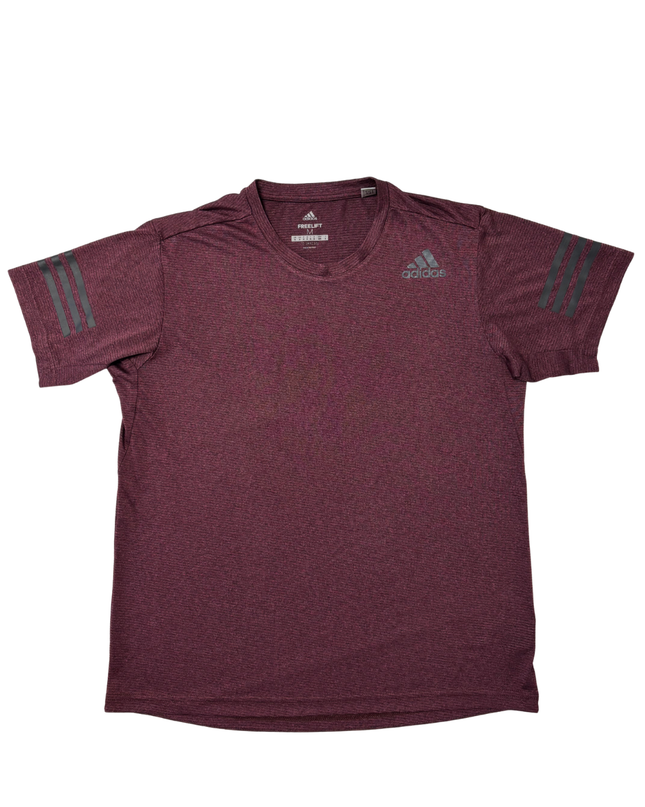 Adidas FreeLift Climacool Burgundy Melange Training T-Shirt