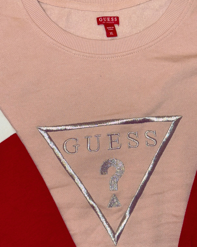 Guess Pink Sweater - XXL