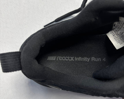 Nike Black Knit Upper Swoosh Running Sneakers