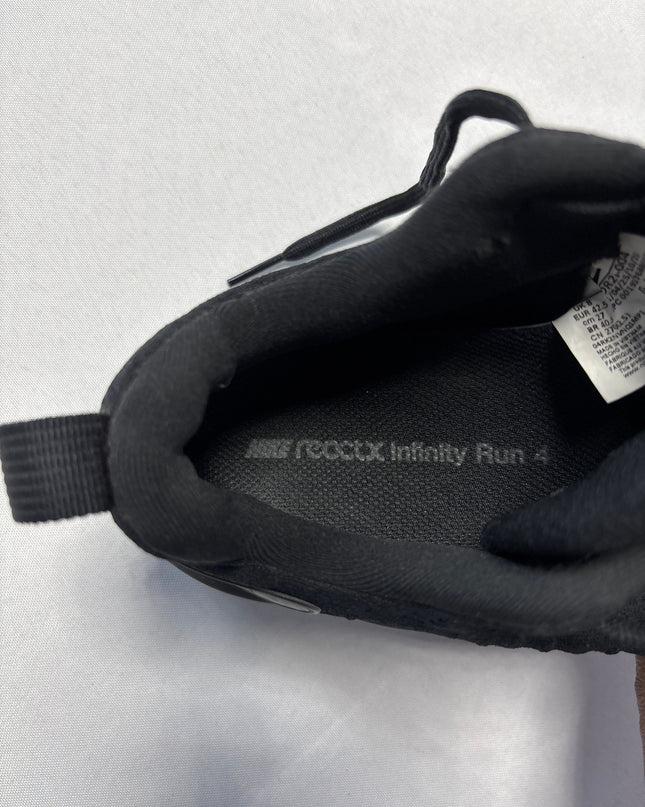 Nike Black Knit Upper Swoosh Running Sneakers