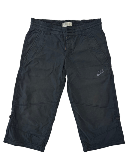 Nike Sportswear Black Cargo Capri Pants - M | Waist: 32"