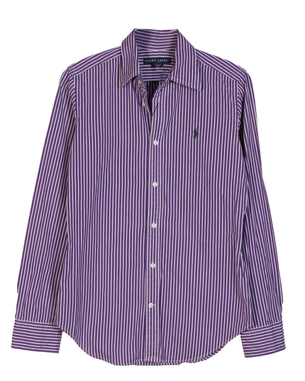 Ralph Lauren Long Sleeve Button Up Purple Shirt