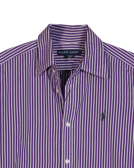 Ralph Lauren Long Sleeve Button Up Purple Shirt