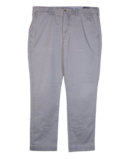 Ralph Lauren Stretch Straight Fit Chino Gray Chino Pants