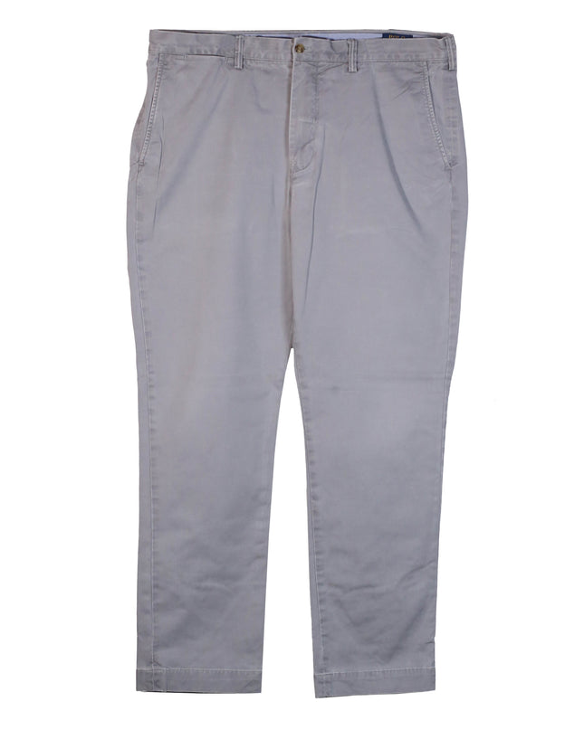 Ralph Lauren Stretch Straight Fit Chino Gray Chino Pants