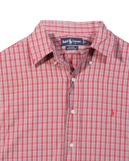 Ralph Lauren 90s Vintage Button Up Pink Shirt