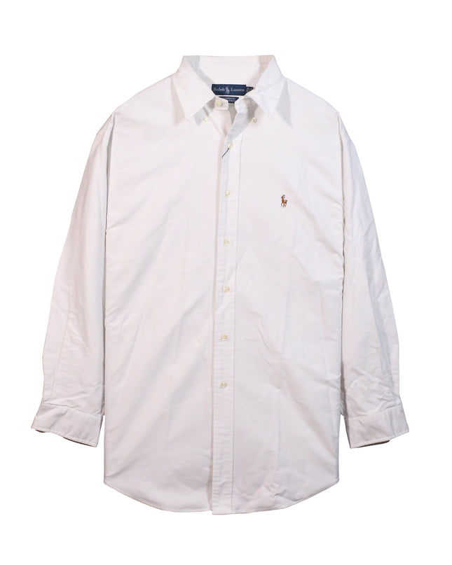Ralph Lauren YARMOUTH Long-Sleeved button-down White Shirt