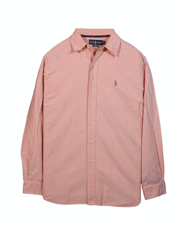Ralph Lauren Button Down Little Pony Pink Shirt