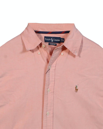 Ralph Lauren Button Down Little Pony Pink Shirt