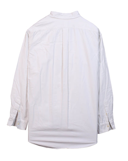 Ralph Lauren YARMOUTH Long Sleeved Button Down White Shirt