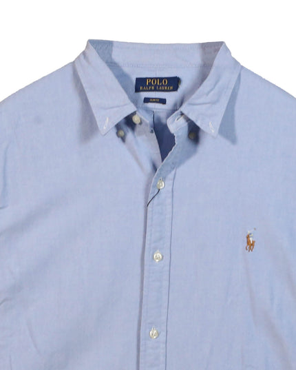 Ralph Lauren Classic Fit Long Sleeved Button Down Light Blue Shirt