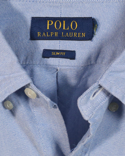 Ralph Lauren Classic Fit Long Sleeved Button Down Light Blue Shirt