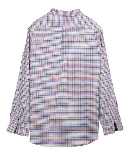 Ralph Lauren Plaid Long Sleeve Button Up Multicolor Shirt