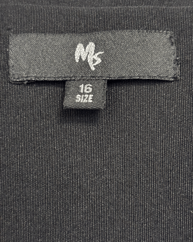 M&S Classic Tailored One-Button Black Blazer