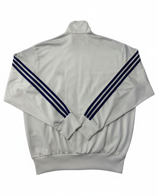 Adidas White Trefoil Vintage Track Jacket