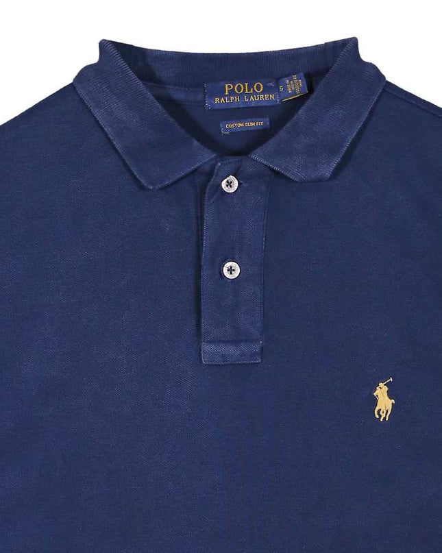 Ralph Lauren Polo Slim Fit Pony Casual Blue Polo Shirt