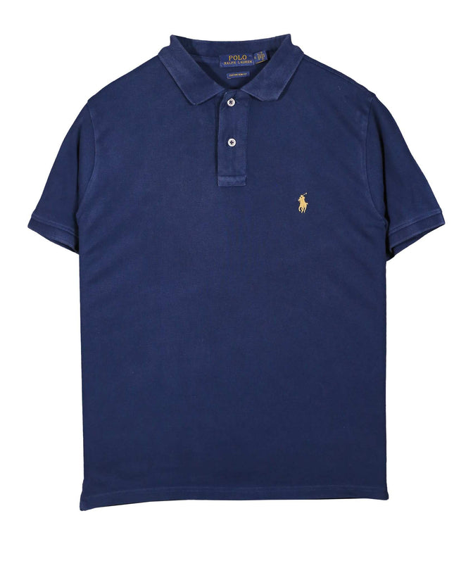 Ralph Lauren Polo Slim Fit Pony Casual Blue Polo Shirt