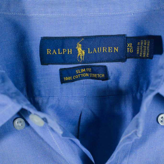 Ralph Lauren Classic Fit Long Sleeve Blue Shirt