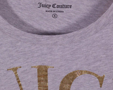 Juicy Couture Girl Velour Jogging Heather Gray T-Shirt