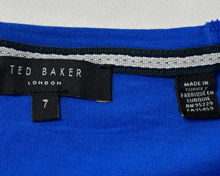Ted Baker London Blue High Dive Graphic T-Shirt