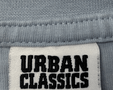 Urban Classics Solid Slate Grey Cotton T-Shirt
