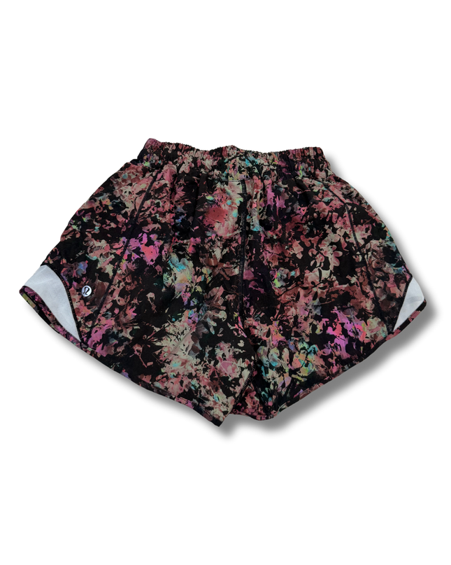 Lululemon Floral Gym Shorts - XS