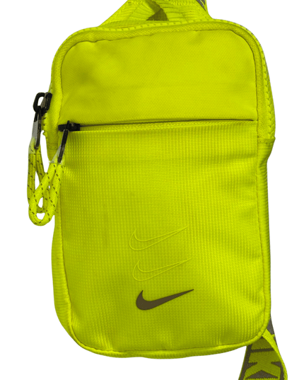 Nike Neon Volt Mini Crossbody Bag with Logo Strap