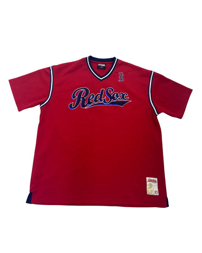 Boston Red Sox 90s/2000s Stitches Retro Replica Jersey - XXL
