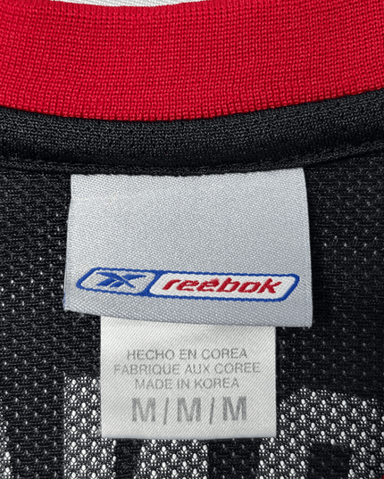 Vintage Reebok NBA Miami Heat Jones #6 Black/Red Jersey