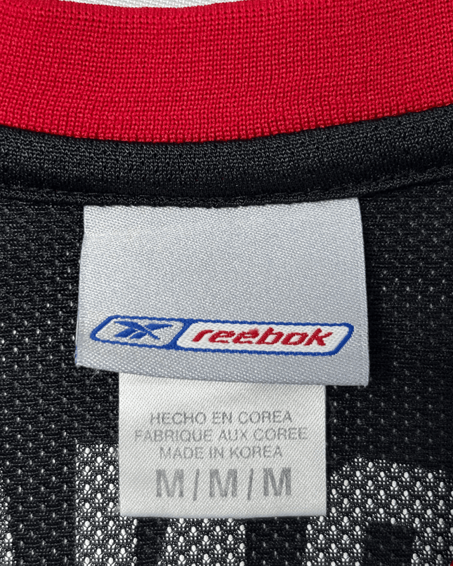 Vintage Reebok NBA Miami Heat Jones #6 Black/Red Jersey