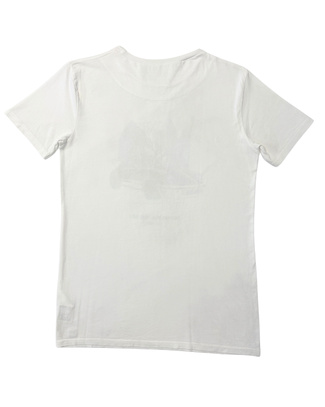 Nukutavake NYC Driving Graphic White T-Shirt - XS